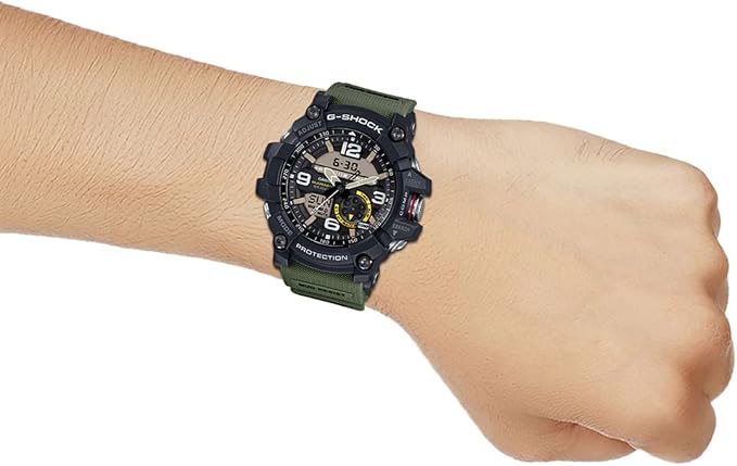 Casio G-shock Mudmaster Black Ana-Digi Dial Resin Band Watch - GG-1000-1A3