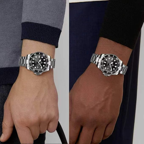 Mens Watches Stainless Steel Watches Men Waterproof Analog Quartz Watch Men's Wrist Watches with Date Fashion Casual Man Watch